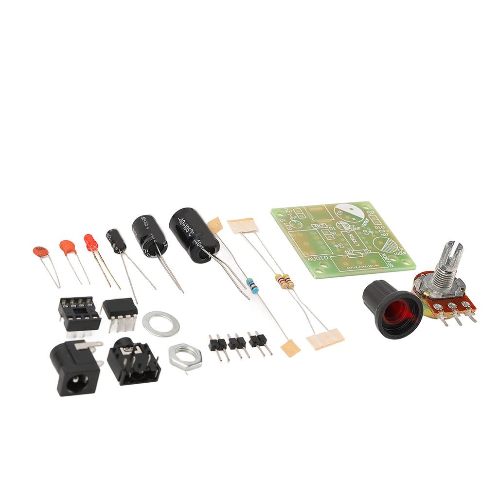 LM386 Комплект аудиоусилителя Супер Мини Умный Электронный DIY Модуль Плата FR4‑A Печатная Плата 3‑12 В