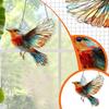 Small Animal Acrylic Sun Catchers Flat Pendant, Home Outdoor Garden Courtyard Hanging Decoration Ornaments