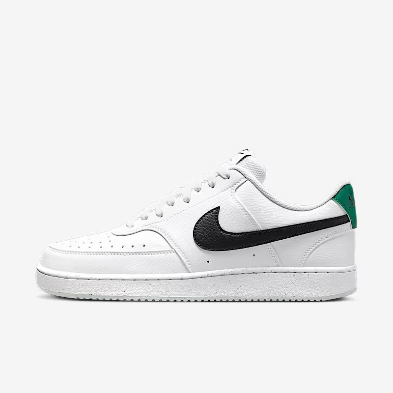 Nike Court Vision Low Next Nature sneakers White/Black/Malachite