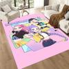 Colorful Stars In Action Square rugs are a great choice for living rooms, bedrooms, home décor, and as gifts.