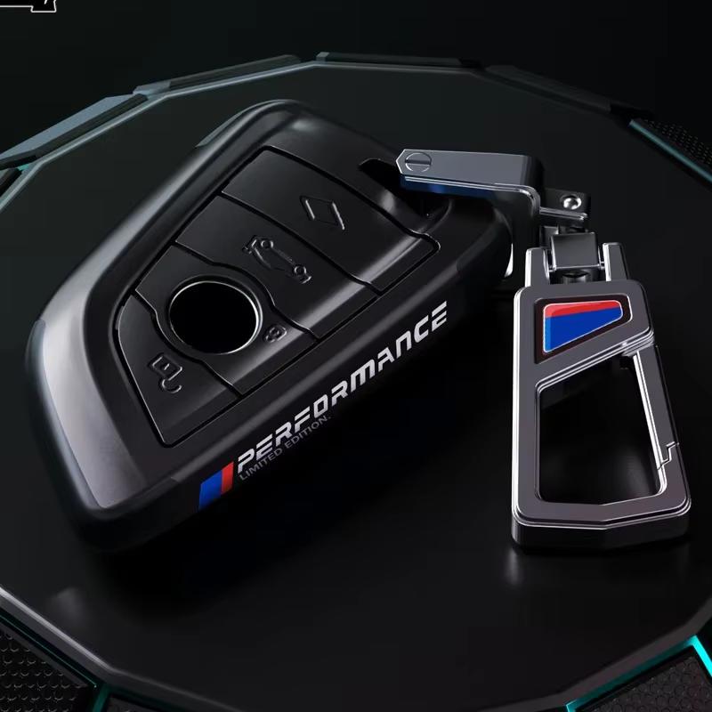 Car Key Case Cover Protector Shell for BMW 2020-2024 G30 G20 X1 X3 X4 X5 45e G05 X6 F20 G21 F40 F80 35i 9 5 3 Accessories nlbr76