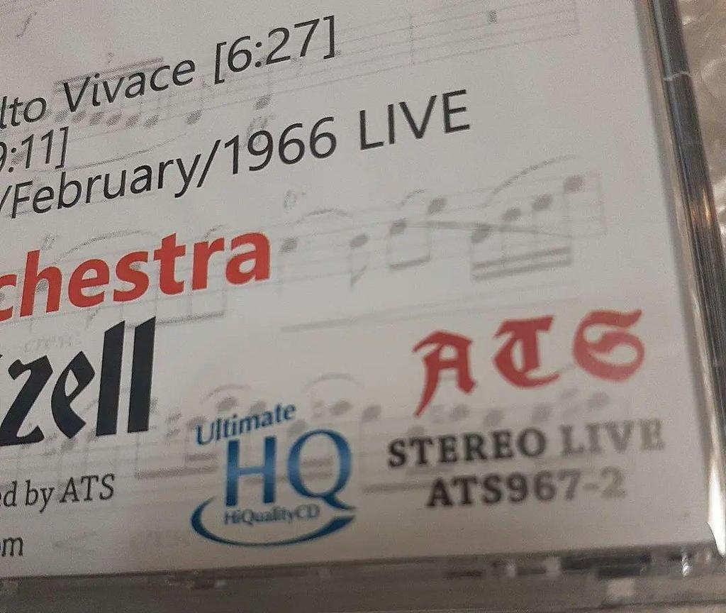 [USED] Classic CD 2024 Cell Schubert/Dvorak