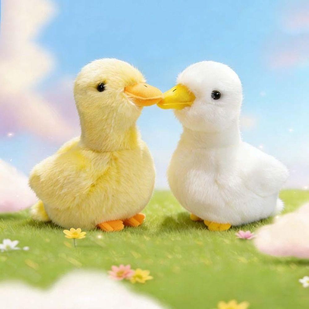 Yellow Duck Little Duck Plush Doll Home Decor Sitting Animals Plush Yellow Duck Plush Toy Kids Toy