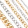 2-5Yards/Roll Aluminum Chains Twisted Chains Bulk Link Chain For DIY Bracelet Necklace Chain Jewelry Making Supplies Accessories