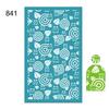 Silk Screen Stencils for Polymer Clay 29 Styles Silk Screen Printing Tool for Polymer Clay Stamp Embosser Earring Jewelry Making