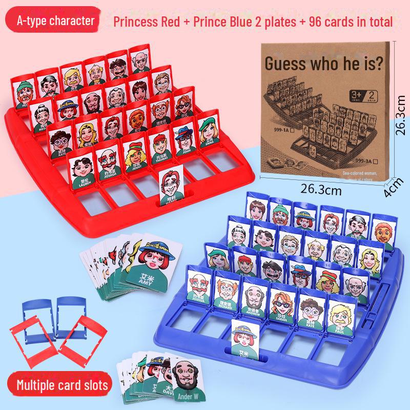 "Guess the Character: Multiplayer Board Game for Adults – Who's the Undercover?"