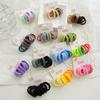 10pcs Kids Elastic Hair Bands Girls Sweets Scrunchie Rubber Band For Children Hair Ties Headband Baby Hair Accessories Headwear