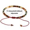 Spring fashion waterproof jewellery Tiger's Eye African pine nature stone bransoletka for beach scene anklet adjustable rope 3.8