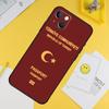 Чехол для телефона с флагом Турции для iPhone 15 Pro 16 Pro 13 12 Mini 11 14 Pro Max XR 16 15 Plus 16e Чехол Coque