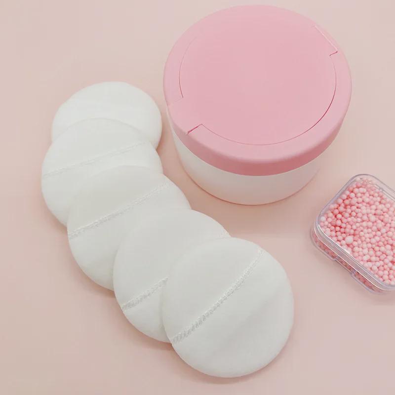 Звездный шар, губка для макияжа: Яйцо для макияжа двойного назначения с контейнером для хранения: для сухого и влажного нанесения