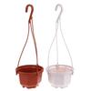 1Pc Hanging Octagonal Flowerpot Plastic Flower Succulent Orchid Hanging Pot