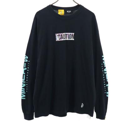 MINTCREW Футболка с длинным рукавом L черная Ron T Мужская Б/У