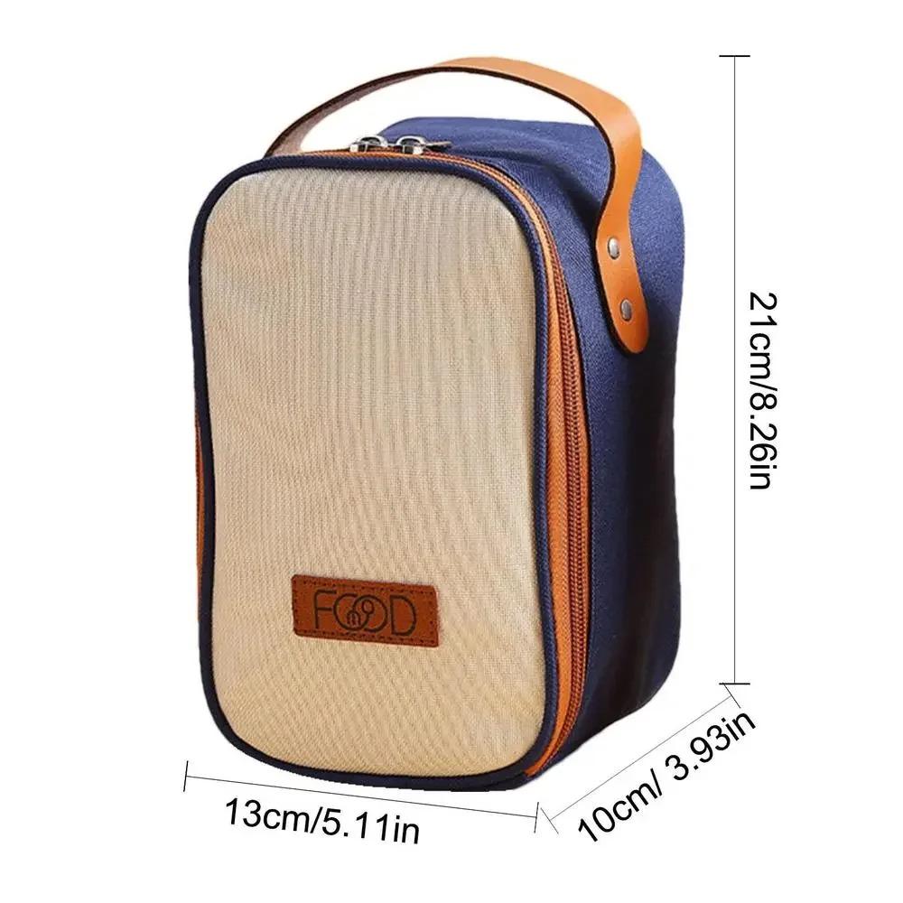 Изолированное ведро для ланча, небольшой контейнер для супа, герметичная нержавеющая сталь, контейнер для завтрака, обеда, ужина, контейнер для хранения еды, бенто