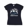 Womens/Ladies Hogwarts Christmas Cotton T-Shirt