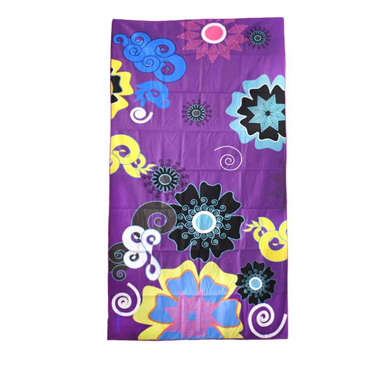 Free Custom Multi-Style Quick Drying Super Absorbent Sand-Free Microfiber Beach Towel with Logo Design All-Season Use