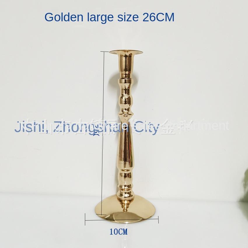 Высокотемпературный подсвечник из кованого железа с черной краской, романтический светильник при свечах, ужин, свеча, чашка, реквизит, ретро подсвечник с одной головкой