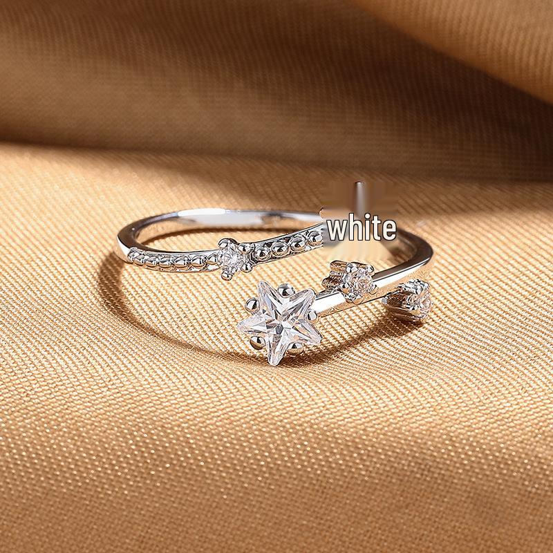 Новое кольцо-минималист для женщин New Star - Легкая роскошь, Нишевый дизайн для указательного пальца