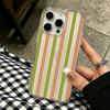Американский ретро цветные полоски чехол для телефона для iPhone 17 Air 16 15 14 Pro 13 12 11 Pro Max 16 Plus противоударный силиконовый чехол