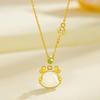 Necklace Women's New Chinese Temperament Pendant, Good Sense of High-end, Meaning Transshipment Collarbone Chain Jewelry