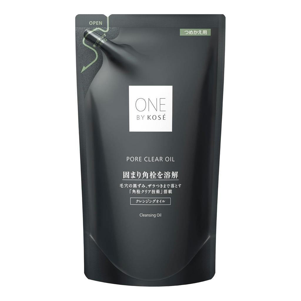 ONE KOSE Cleansing Pore Clear Oil Refill 160mL Blackheads Makeup Remover