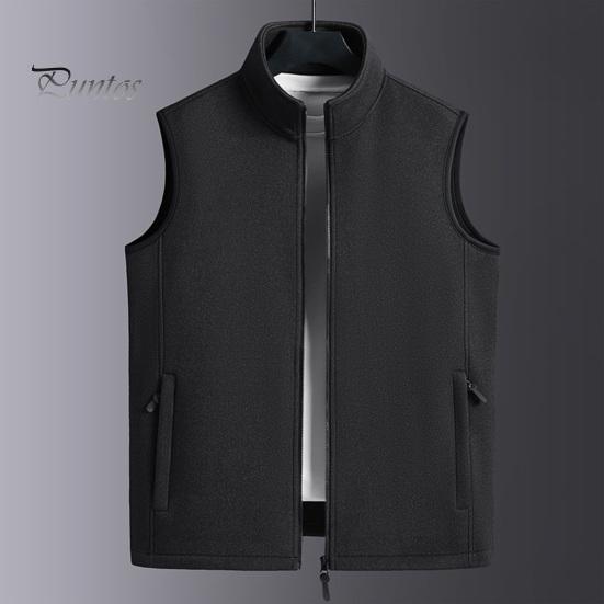Флисовый жилет, пальто, воротник-стойка, безрукавка, с бархатным внутренним слоем, застежка-молния, карманы, утеплитель, жилет, куртка