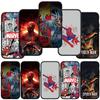 Для iPhone 16 15 Xiaomi Redmi Note 13 12 11 Pro Max X 9 14 Plus XR Samsung Galaxy A15 S24 S23 Huawei OPPO Super SpiderMan Spider Marvel Man чехол для телефона