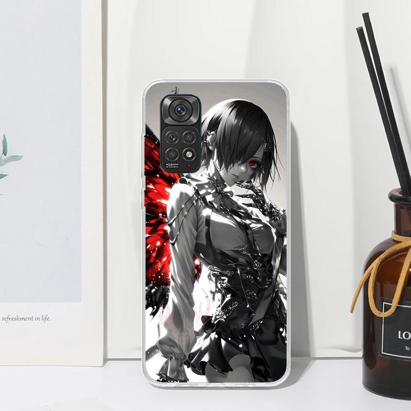 G-Ghoul Tokyo Touka Kirishima Phone Case For Xiaomi Redmi Note 15 13 14S 14 Pro Plus 12S 11S 10S 12 11E 10 11T Art Fundas Back C