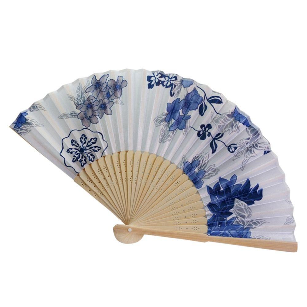 Bamboo Vintage Home Decoration Photography Prop Hand Held Folding Fan Wedding Gifts Ornament Fan