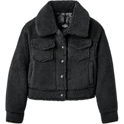 Пальто флисовое женское с воротником на пуговицах, нагрудным карманом, длинным рукавом, верхняя одежда 1171459-INK