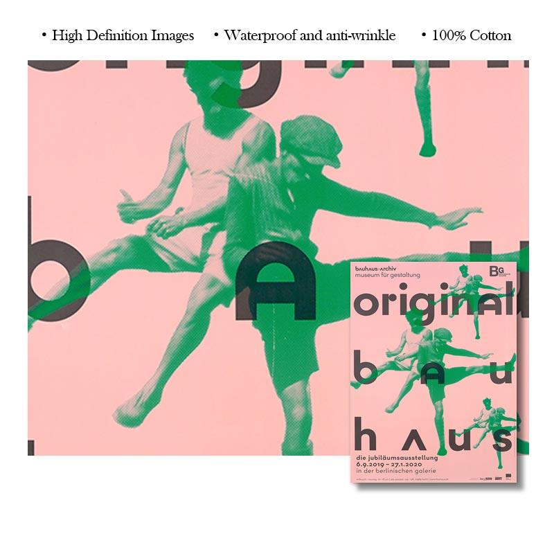 Абстрактные оригинальные картины на холсте в стиле Баухаус, выставка, архитектурные геометрические постеры и принты, настенные художественные фотографии, украшение для дома и комнаты