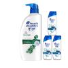 Набор шампуней Head & Shoulders для ухода за кожей головы и гладкости