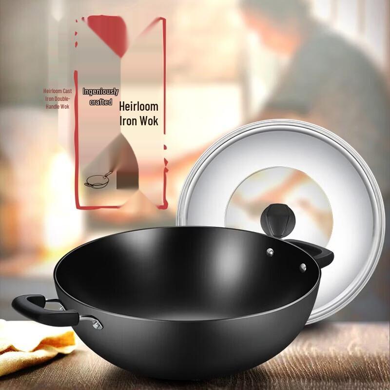 COOKER KING Чугунный вок 40 см
