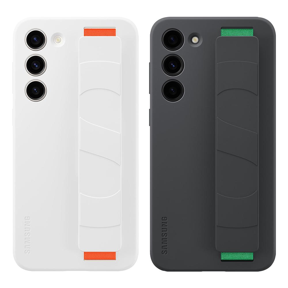 Оригинальный чехол для Samsung Galaxy S23 SM-S911B S23+ S23 Plus SM-S916B с силиконовой ручкой, противоударный чехол со съемным ремешком