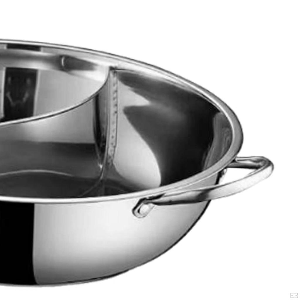 Hotpot Cookware for Family Events And Restaurant Use In Stainless Steel