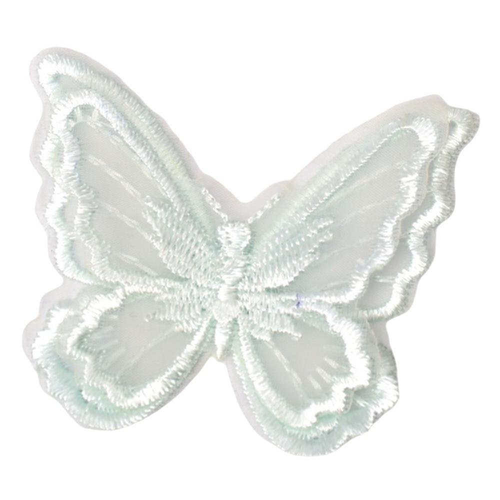 20 шт. бабочка из шифона Dreamy 6 см швейные ремесла украшения дизайн одежды материалы