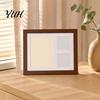 Pet Remembrance Gift Paw Print Commemorative Photo Frame, Dog And Cat Memory Keepsake Display, Memorial Shadow Box DIY Ink Pad Soft Space Mud Set for