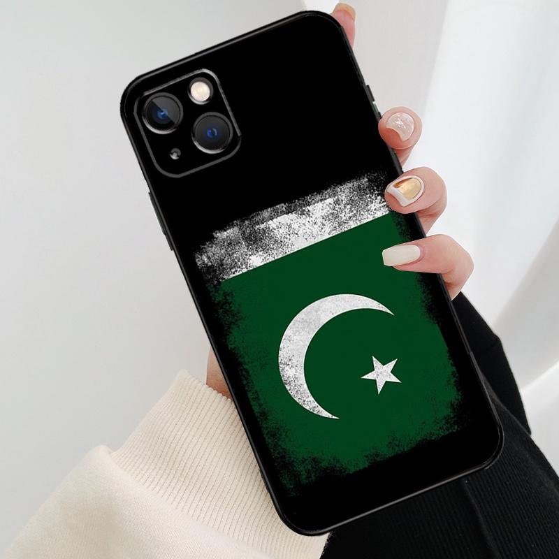 Чехол для телефона с баннером Флага Пакистана Для iPhone 17 Pro Max 15 14 13 11 12 16 Pro Max mini 15 16 Plus 16e 17 Air Cover