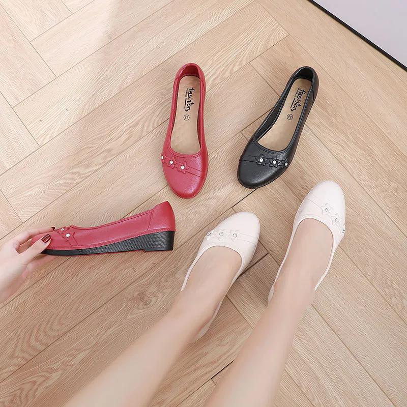 WTEMPO Женские однотонные повседневные туфли большого размера с вырезами из ПВХ, водонепроницаемые, нескользящие, мягкие, на толстом каблуке, рабочие туфли