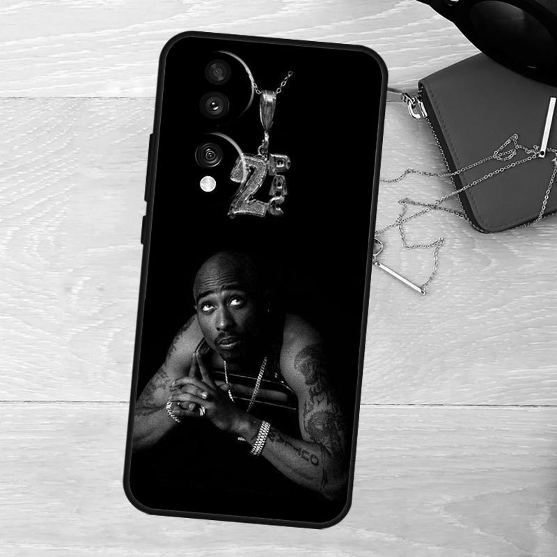 Rapper 2pac Singer Tupac Case For Honor Magic 8 7 5 6 Pro X9a X9b X9c X9d X8c X8b Win RT 50 70 90 200 400 Lite Cover