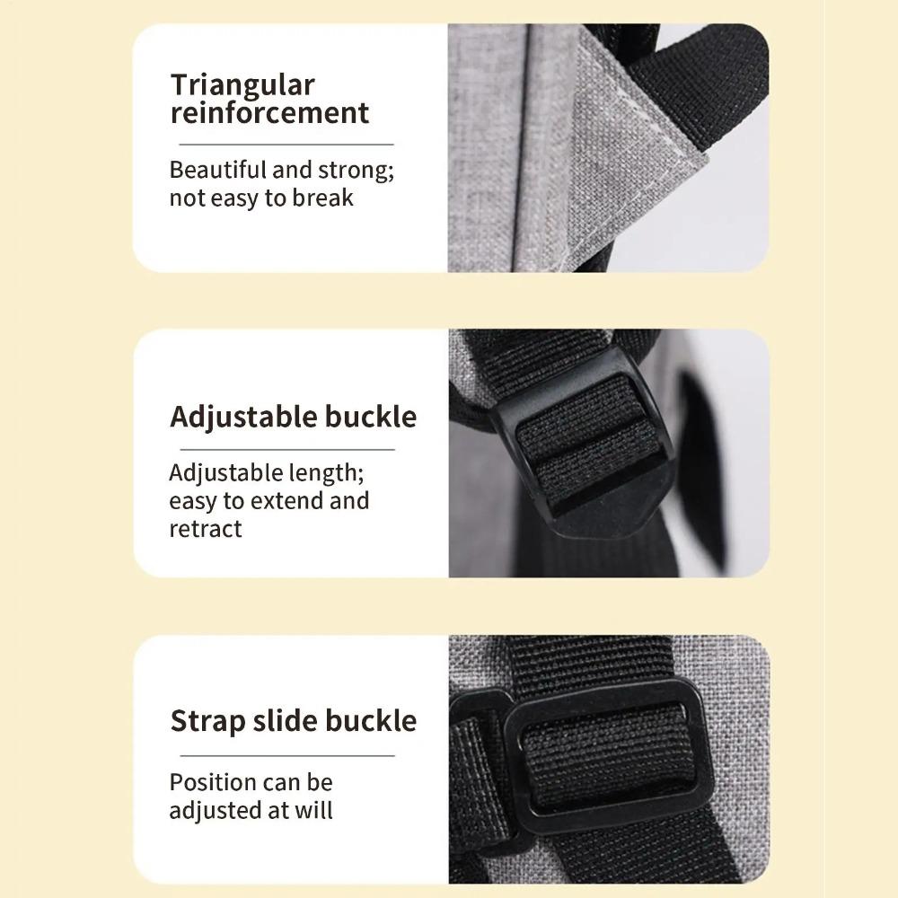 Дышащий Портативный Рюкзак для Щенков Большой Вместимости Расширяемая Сумка для Кошек Для Кошек Собак