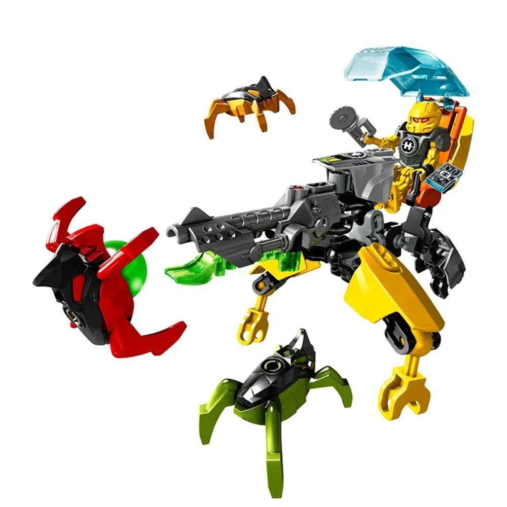 New Hero Factory 5.0 Star Warrior Building Blocks 2IN1 Combined Robot Mech EVO Furno Bulk Bricks Toys For Boys Kids Xmas Gifts