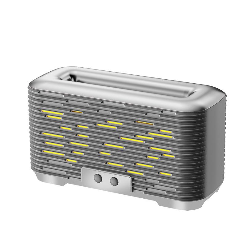 Depulat Flame Air Oil Diffuser Ультра-бесшумный увлажнитель прохладного тумана Безводный автоматический защитный диффузор аромата для домашнего офиса
