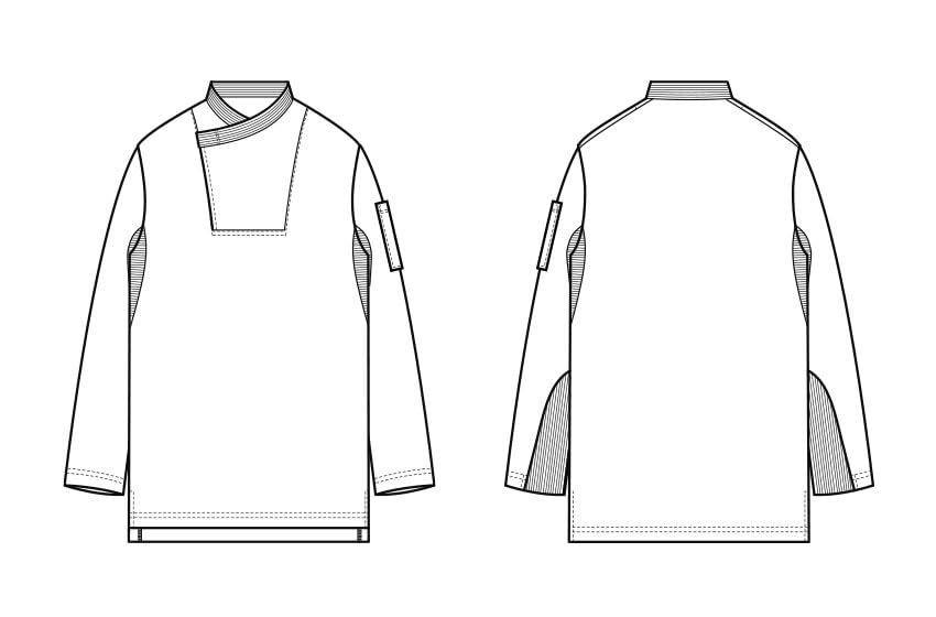 Seven Uniform CA2147-6 Пальто/Длинный рукав, Серо-коричневый, Размер S