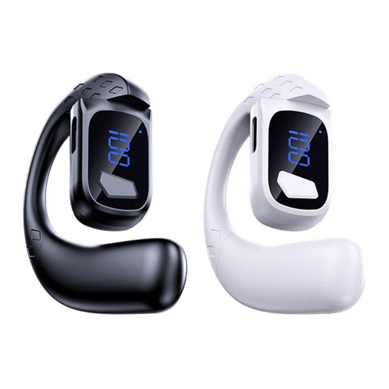 T30pro Вращающиеся моногарнитуры с поддержкой Bluetooth и светодиодным индикатором питания для долгих разговоров и занятий спортом на открытом воздухе