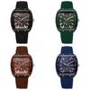 Modern Silicone Mens Quartz Watch With Buckle Closure Suitable For Men