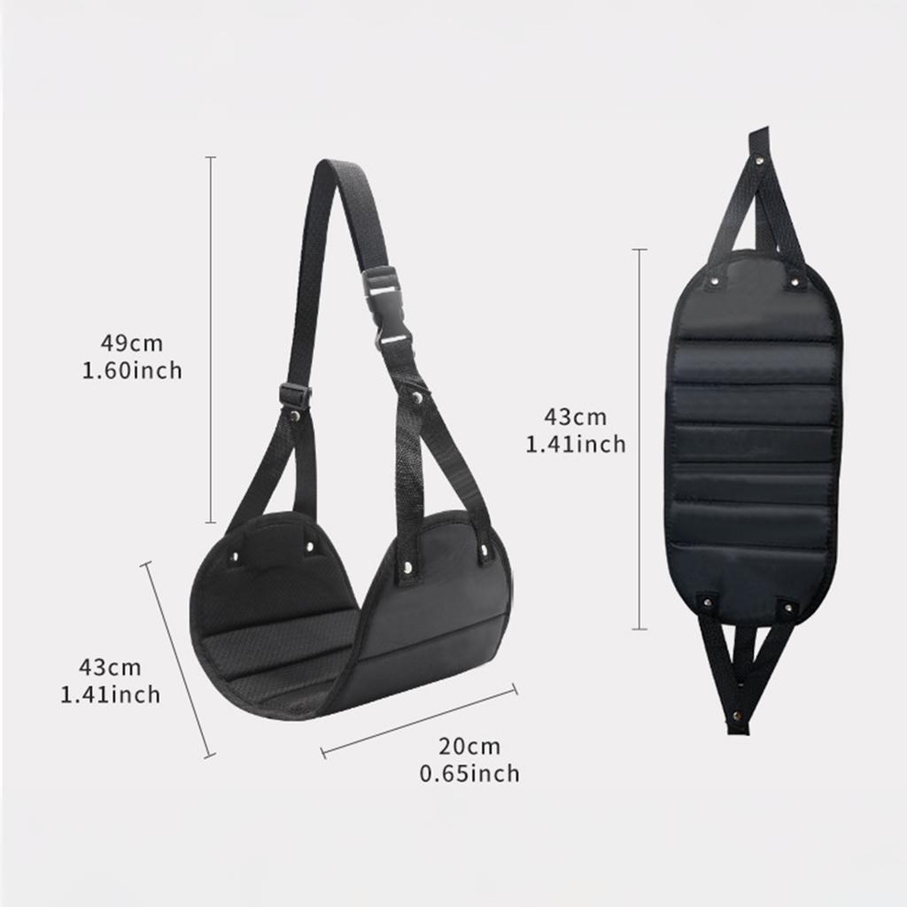 Дорожный гамак для ног, уличный регулируемый слинг для расслабления ног