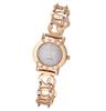 ANNE CLARK Watch Heart Bracelet Natural Pink Shell Dial Diamond Pink Gold Color Women's