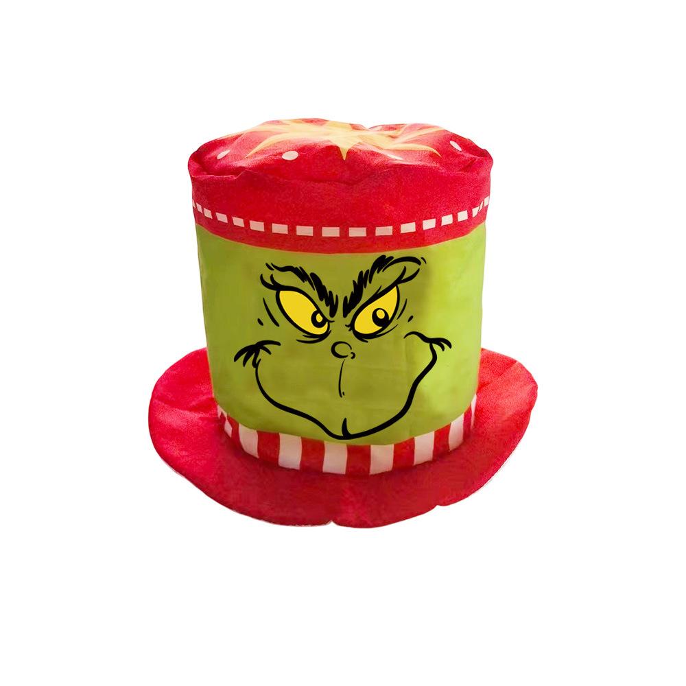 New American Christmas Hat Uncle Sam Hat Holiday Decoration Props Children's Cartoon Top Hat Top Hat