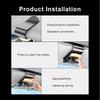 For Skoda Car Sun Visor Glasses Holder Eyeglass Mount Compact Clip Interior Accessories octavia a5 a4 mk1 2 fabia superb rapid