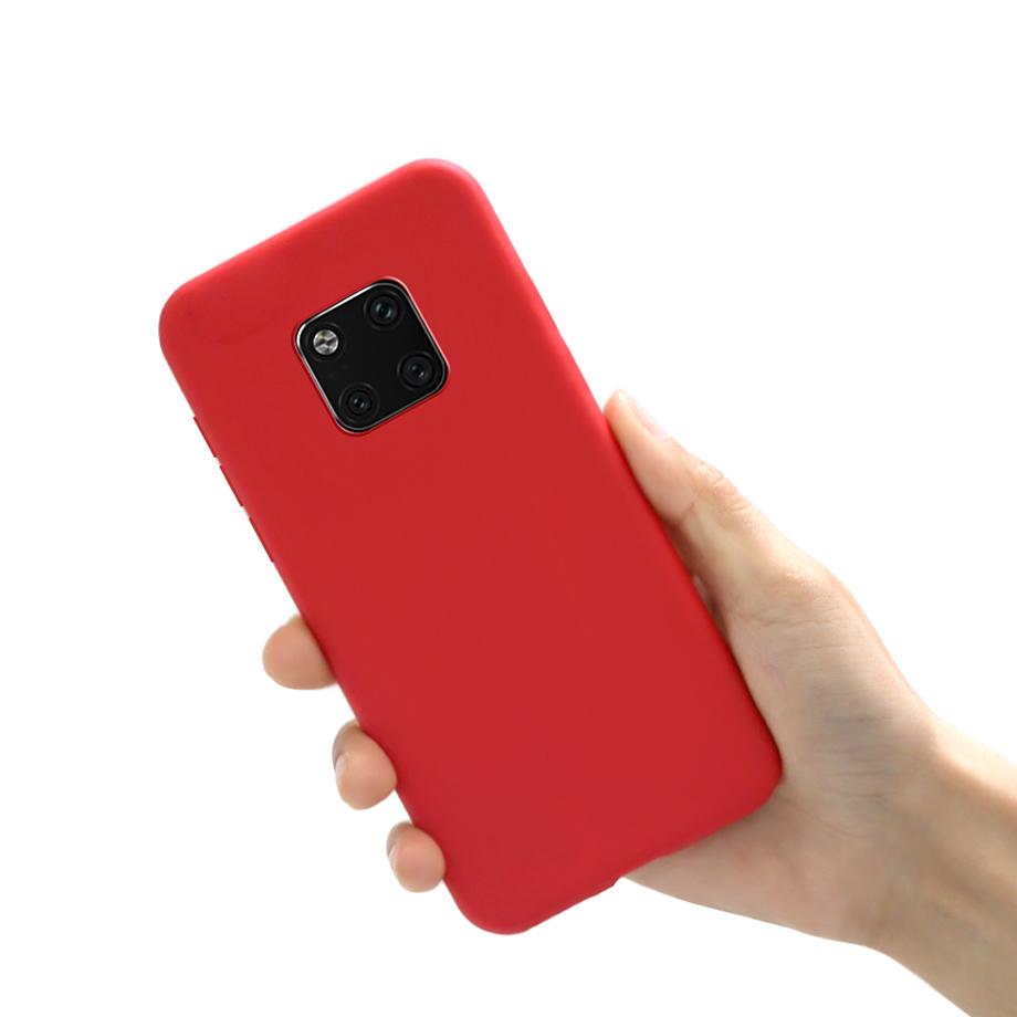 for Huawei Mate 20 Case case luxury silicone protective Cover for Huawei Mate 20 Pro Funda Coque Cases comfortable phone shell